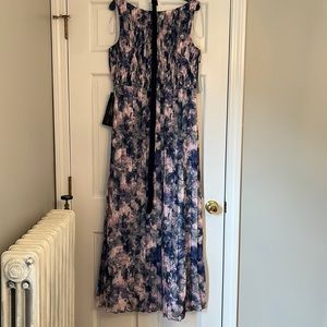 Kay Unger Luisa Pleated Gown